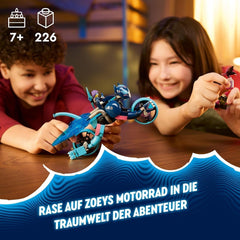 LEGO Dreamzzz La moto du chat de Zoey 2 en 1 Cadeau pour les enfants de 7 ans et plus Modèle animal Bloc de construction Jouet Moto Fantasy Play Set pour garçons et filles 71479 Jeux de construction Beuche den LEGO-Store