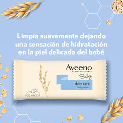 Lingettes nettoyantes Daily Care, sans sulfate ni alcool, 12 x 72 pièces