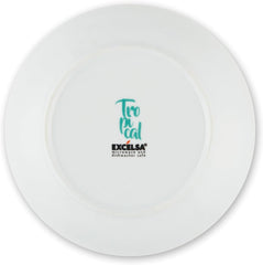 Excelsa Service de table Tropical, 18 pièces, porcelaine, blanc avec décoration