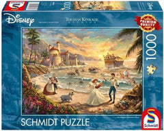Schmidt Spiele 58036 Thomas Kinkade Disney La Petite Sirène Le Festin de l'Amour Puzzle 1000 pièces Naty Shop Titre par défaut