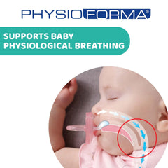 Chicco PhysioForma Comfort Sucette 6-16 mois, 1 pièce, Sucette avec tétine en silicone, soutient la respiration physiologique et favorise le développement buccal correct, Bleu