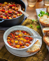 MAGGI Fix für Bauern-Topf mit Minkfleisch, Würzmischung, mit natural Ingredient*, for 2 Portionen, 1er Pack (1 x 39g )