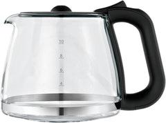 Machine à expresso WMF Bueno avec carafe en verre, café filtre, 10 tasses, bouton marche/arrêt, système anti-goutte, filtre oscillant, arrêt automatique, plaque chauffante, 1000 W