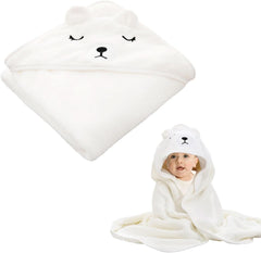 Serviette à capuche bébé, douce et absorbante Mère et Enfant Naty Shop