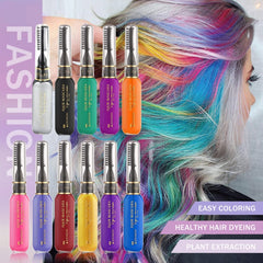 13 Pièces Peigne Lavable Craie à Cheveux pour Filles Ensemble de Mascara Lavable Temporaire pour Enfants 13 Couleurs Teinture Cheveux Halloween pour Carnaval Cosplay Fête Noël Halloween Anniversaire Teinture Cheveux Naty Shop