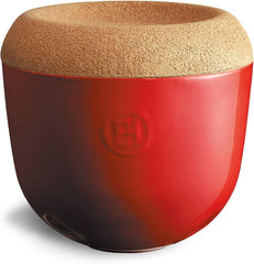 EH348763 Pot à ail, céramique, 14,6 x 14,6 x 13,4 cm, céramique, Grand Cru, 14,6 x 14,6 x 13,4 cm Boîtes de conservation Naty Shop