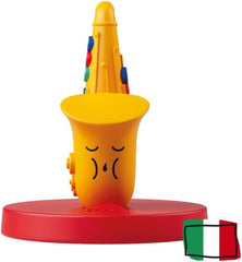 Figurine sonore - rythme jazz - musique, chansons et sons, jouet à contenu éducatif, garçons et filles à partir de 0 ans, version italienne Bebe Naty Shop Toys Titre par défaut