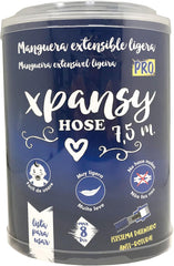 Tuyau extensible Pro C2607B avec Presión del Agua, Azul, 7,5 mètres