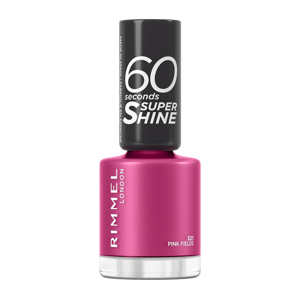 Vernis à ongles super brillant Rimmel 60 secondes - 321 champs roses