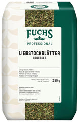 - Liebstockblätter gerebelt | Pour salzarme Küche geeignet, passt zu Eintöpfen oder Salaten | Qualité professionnelle pour grossistes | 0,25 kg dans un sac recyclable