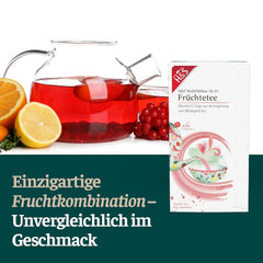 H&S Ceai de fructe cu vitamina C: amestec de ceai de fructe aromat și răcoritor, 20 x 2,7 g