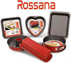 Rossana, Moule à pudding avec cône 23 cm, revêtement antiadhésif, coloris rouge/gris, inox Moules et plaques à pâtisserie Naty Shop