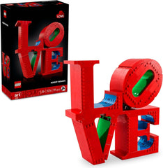 Ensemble de construction LEGO Art Love pour adultes, décoration de la maison, cadeau de Saint-Valentin et de fête des mères, cadeau pour femmes et hommes, activité créative pour les amateurs d'art et de design 31214 Ensembles de construction Besuche den LEGO-Store Default Title