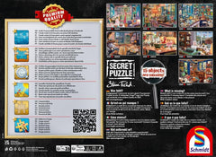 Schmidt Spiele 59654 Puzzle secret, Dans la salle de couture, puzzle 1000 pièces Puzzle Naty Shop