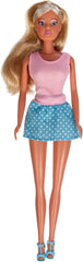 Simba - Poupée Steffi Love Écolière - Poupée 29 cm - Image et Accessoires + 4 Étudiants - 105730472002