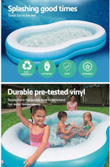 Piscines gonflables Bestway 54117-17 Bleu/Blanc