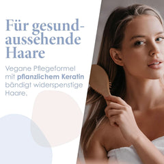 Jean & Len Shampoing réparateur Kératine & Amande, 300 ml Douche et bain Naty Shop