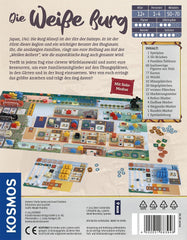 KOSMOS 683948 Le Château Blanc, à la Cour du Daimyo, jeu de stratégie avec un mécanisme de dés spécial, jeu de société pour 1 à 4 joueurs à partir de 12 ans, jeu pour les connaisseurs