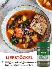 Kotanyi Liebstöckel gerebelt, Gewürze für Großverbraucher und Gastronomie, 1200 ml, 160 g