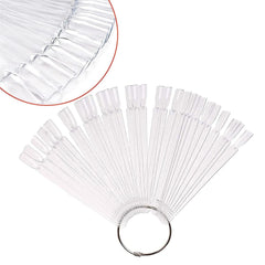 Présentoir à ongles, 40 bâtons de vernis à ongles artificiels, capsules, éventail pratique, nail art