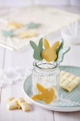 HEITMANN KREATIV - Sucettes au chocolat - Avec colorants en poudre à base de plantes - Jaune et vert - Kit DIY - Pâques