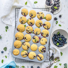 0070035 FOND POUR 24 MINI MUFFINS 38,5 X 26 X 2 H CM Moules et plaques de cuisson Naty Shop