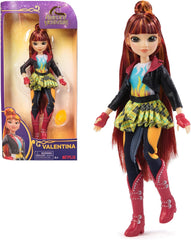 Păpușa Valentina de la Unicorn Academy - păpușa originală din popularul serial Netflix, cu o înălțime de 24 cm și 5 accesorii pentru jocuri de rol imaginative, pentru copii cu vârsta de 4 ani și peste