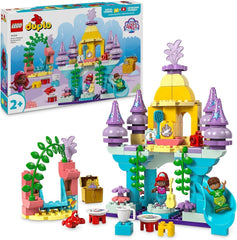 LEGO DUPLO | Disney Le palais sous-marin magique d'Ariel, jouet éducatif pour Ariel la sirène, château sous-marin pour les enfants de plus de 2 ans 10435 Jeux de construction Besuche den LEGO-Store Titre par défaut