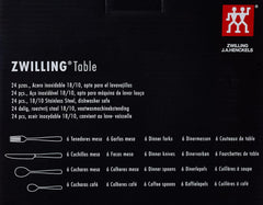 ZWILLING Ménagère Artic, 24 pièces Cuisine Naty Shop