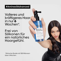 L'Oréal Professionnel Sérum Fortifiant contre la chute des cheveux, Pour des cheveux plus fournis et plus forts, Aminexil Advanced Anti-Hair Loss Activator Serum, 90 ml Soins capillaires Naty Shop