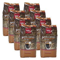 Caffè Crema, 1000g, grains entiers, paquet de 8