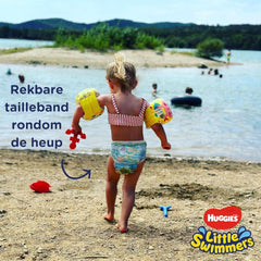 Couches de bain jetables Huggies Little Swimmers taille 2-3 - 36 pantalons Total Mom & Baby Naty Shop
