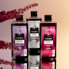 Cameleo - Tonique capillaire rose à l'eau de rose sans teinte jaune - Coloration semi-permanente - Pour cheveux blonds et gris - Couleur et soins - Sans parabène | 200 ml de teinture capillaire Naty Shop