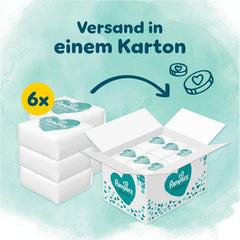 Scutece Pampers Harmony mărimea 4, 174 scutece, 9 kg-14 kg, protecție delicată a pielii cu protecție 100% Pampers