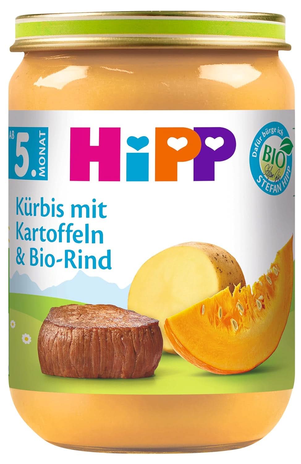 Porumb dulce Hipp cu piure de cartofi și curcan organic, pachet de 6 (6 X 190 grame) Mama si Copilul Naty Shop 6 x 190 grame Fructe