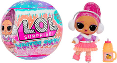 MDR. Surprendre! Winter Snow Tot - 1 poupée à collectionner avec surprise de neige magique, emballée à l'aveugle, 8 poupées à collectionner, mode et accessoires Frosty Cool, cadeau pour les enfants de 4 ans et plus Naty Shop Dolls Titre par défaut
