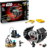 LEGO Star Wars 75421 SMART Play: Darth Vaders TIE Fighter - Interaktives All-in-1 Spielset mit SMART Brick, Tag, Minifigur & Ladegerät - Geschenk für Jungen, Mädchen ab 8 Jahren und Erwachsene Fans