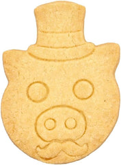 Birkmann, formă de biscuiți purceluș cu joben, oțel inoxidabil, 2,5×6×8 cm