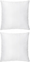 HOMLA Toby oreiller de remplissage lot de 2, 45X45Cm, blanc, polyester haut de gamme, indéformable et facile à entretenir Oreillers standard Naty Shop Titre par défaut