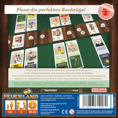 Jocuri Feuerland Spiele Caper Europe, 216 mm x 216 mm x 70 mm, Neutru/Clasic (Negru, Alb, Gri)