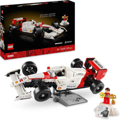 LEGO Icons Mclaren MP4/4 & Ayrton Senna Kit de voiture de course F1 pour adultes avec figurine de course, à collectionner, idée cadeau pour homme, femme, lui et elle 10330 Ensembles de construction Besuche den LEGO-Store Single