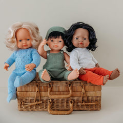 Miniland Baby Doll Garçon Asiatique 38cm-31055