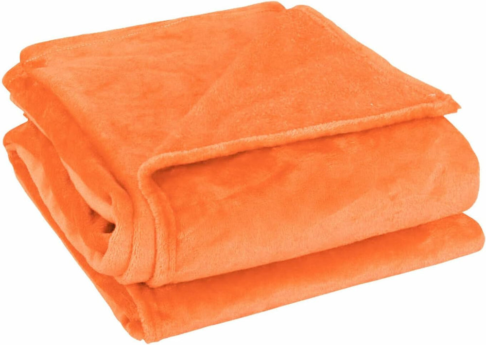 Sourcing Map Couverture douillette couverture couvre-lit Couverture polaire douce et chaude comme couverture de canapé Couverture de canapé Salon et couverture câline Couverture en laine douce en peluche Orange 150X200Cm Lits et couvertures Besuche den uxcell-Store Orange 150X200Cm