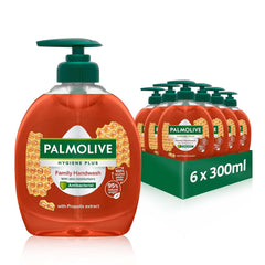 Palmolive, Savon liquide pour le nettoyage délicat des mains, coffret 6 x 300 ml Douche et bain Naty Shop