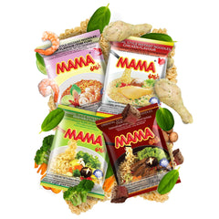 MAMA - Nouilles Instantanées au Poulet - Paquet Multiple (30 X 55 GR)