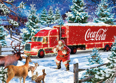 Schmidt Spiele 57598 Camion de Noël Coca Cola, puzzle 1000 pièces Puzzle Naty Shop
