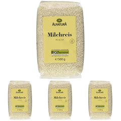Riz au lait biologique, 500g (paquet de 4)
