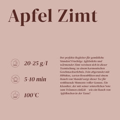 Alpaca Tea | Măr și scorțișoară | Amestec de ceaiuri din fructe | Vrac | Resigilabil (100 g)