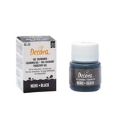 , 9600820 Colorant alimentar în gel, Colorant alimentar în gel ideal pentru acoperiri și decorațiuni, Creează culori intense și strălucitoare, Fabricat în Italia, 28 de grame, Culoare neagră.
