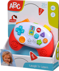 Simba 104010017 - Manette de jeu ABC, jouet pour bébé, sons d'animaux, chansons, plus de 20 sons, à partir de 12 mois, motricité, console de jeu, jouet pour tout-petit, Play Phone Bebe Toys Naty Shop